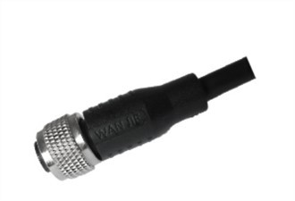M12 Dişi Düz Korumasız A-Kodlu 8PIN PUR Kablo 3,0M M12X1,0